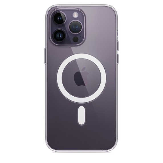 Funda para iPhone 14 Pro Max con MagSafe transparente