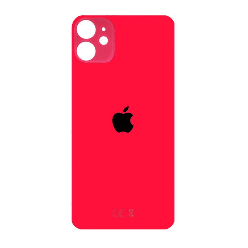 Cubierta trasera del iPhone 11 de fácil instalación roja