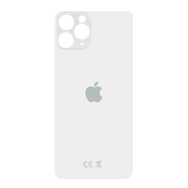 Cubierta trasera del iPhone 11 Pro de fácil instalación blanca
