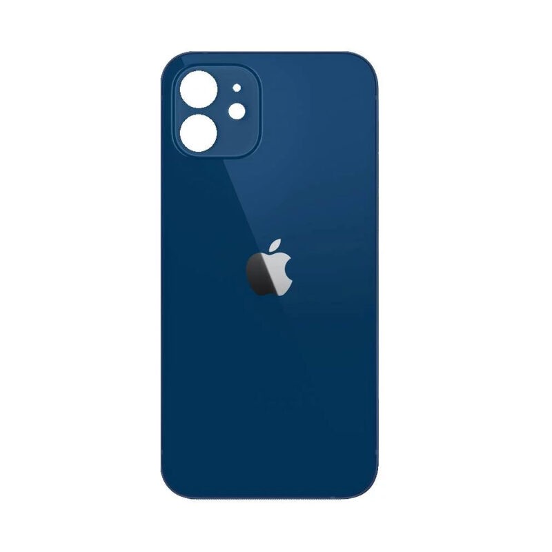 Cubierta trasera del iPhone 12 de fácil instalación azul