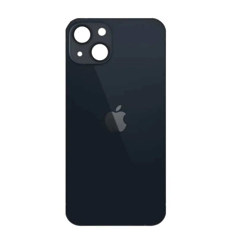 Cubierta trasera del iPhone 13 de fácil instalación Negro
