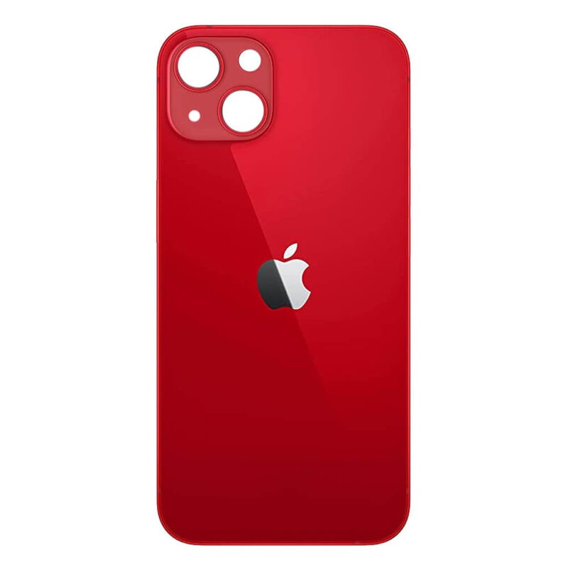 Cubierta trasera del iPhone 13 de fácil instalación roja