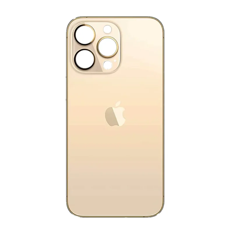 Cubierta trasera del iPhone 13 Pro de fácil instalación dorada
