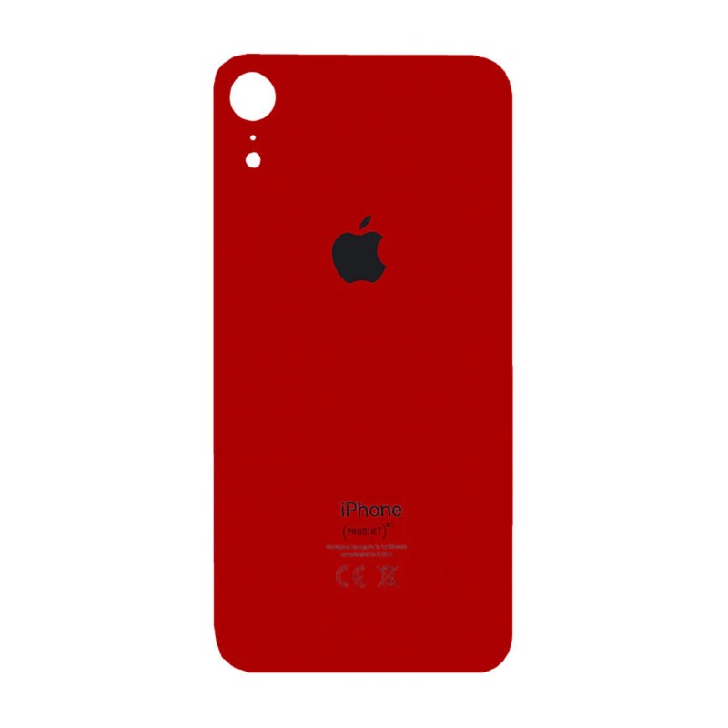 Cubierta trasera del iPhone XR de fácil instalación Rojo