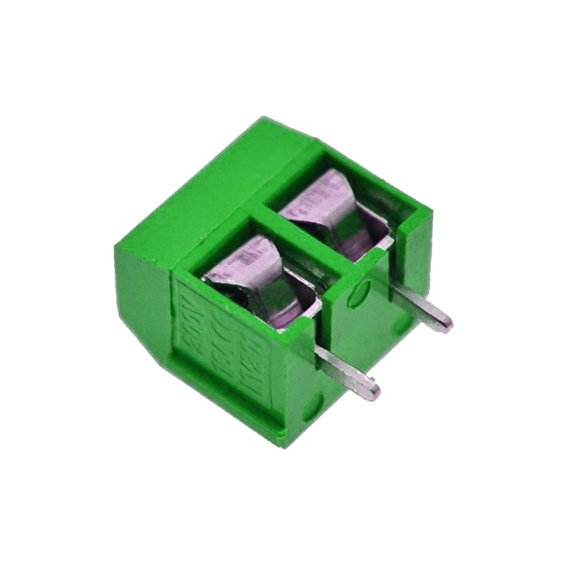 2 Bloque de terminales - Tornillo a PCB 5mm verde