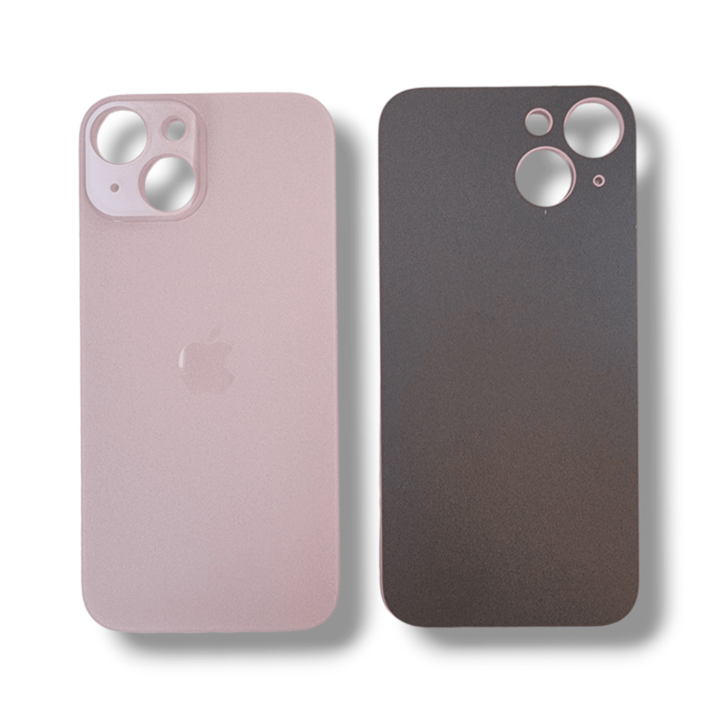 Tapa Trasera iPhone 15 Plus Fácil Instalación Rosa
